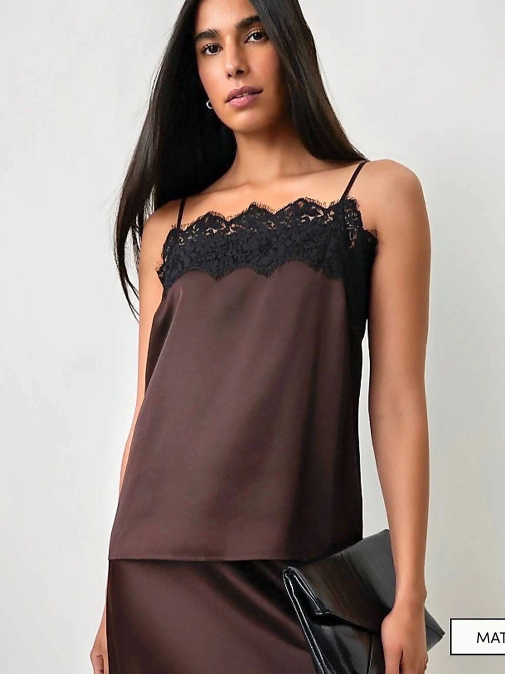 NWT Ann Taylor Lace Trim Camisole